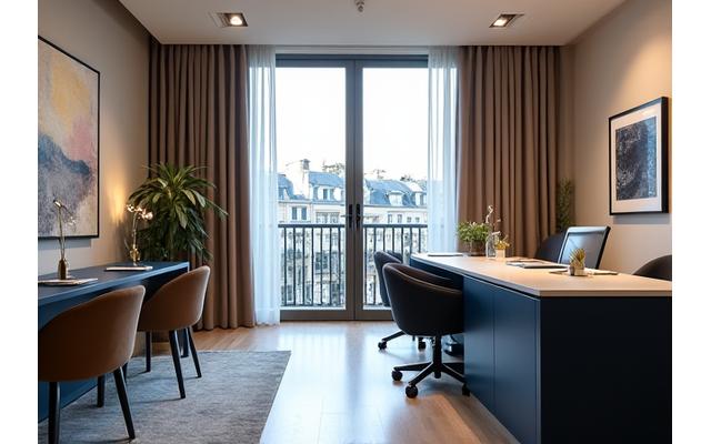 Équipe d'Étoile Filante Éditions travaillant dans un bureau moderne à Paris.