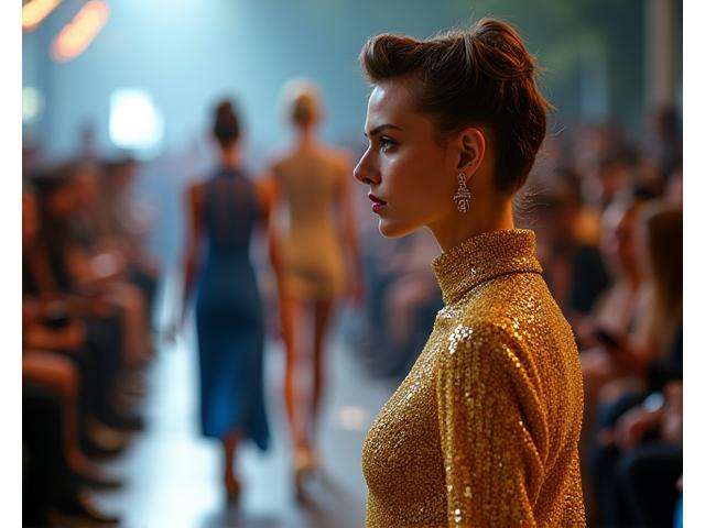 Image d'un reportage sur la Fashion Week de Paris